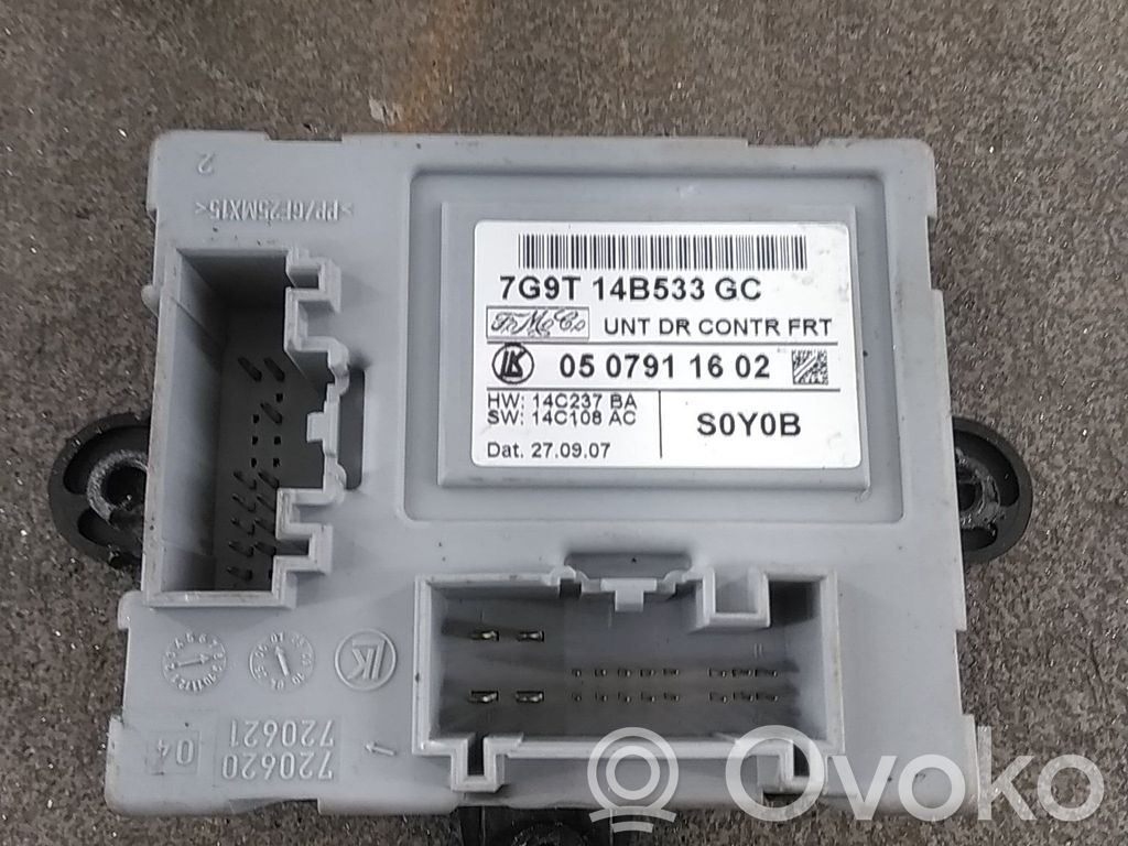 Module confort   7G9T14B533GC,7G9T14B533GC