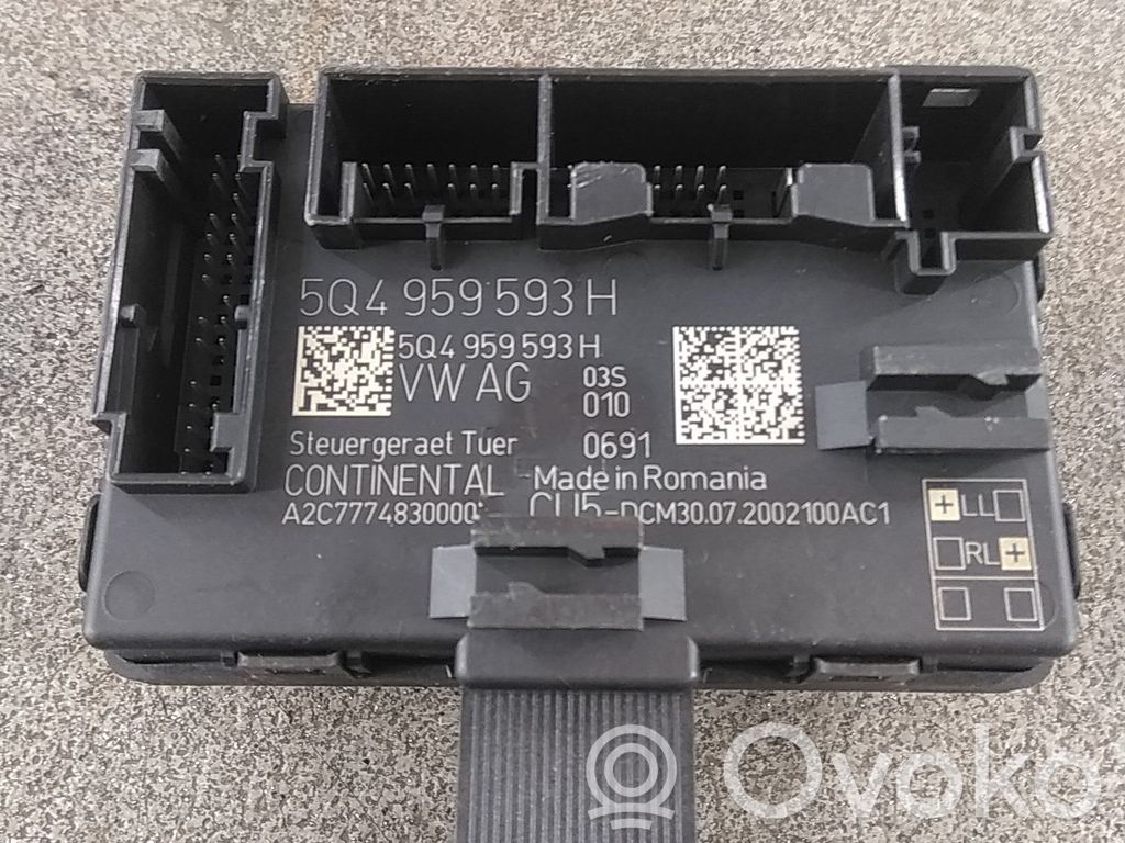 Skoda Octavia Mk4 Module confort 