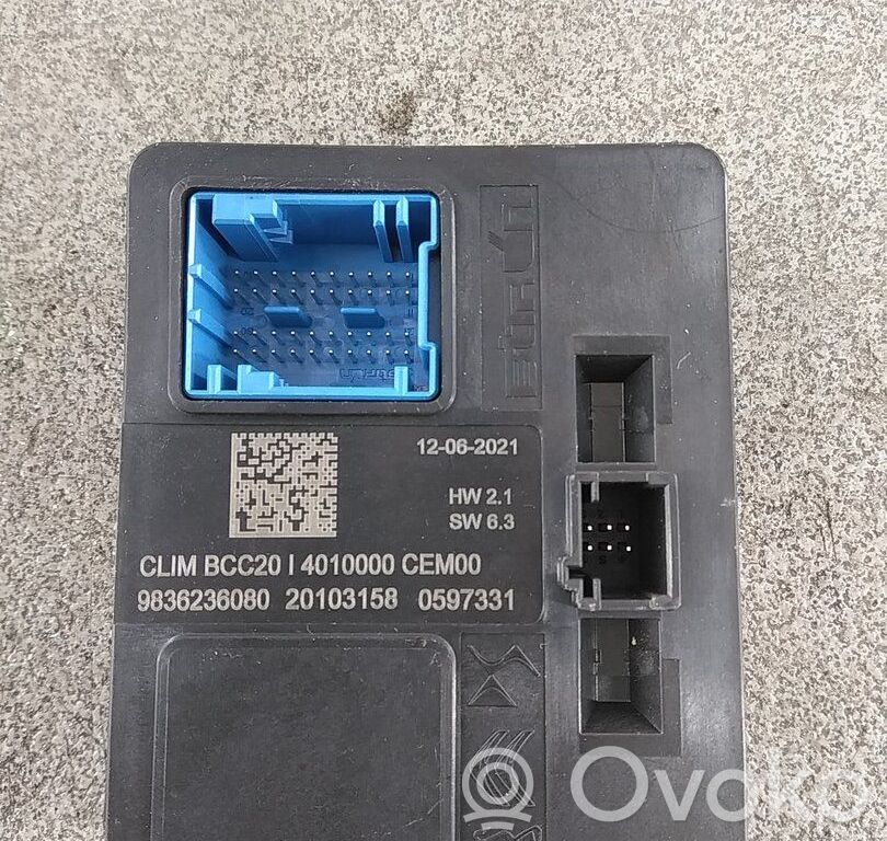 Autres unités de commande / modules   9838793680