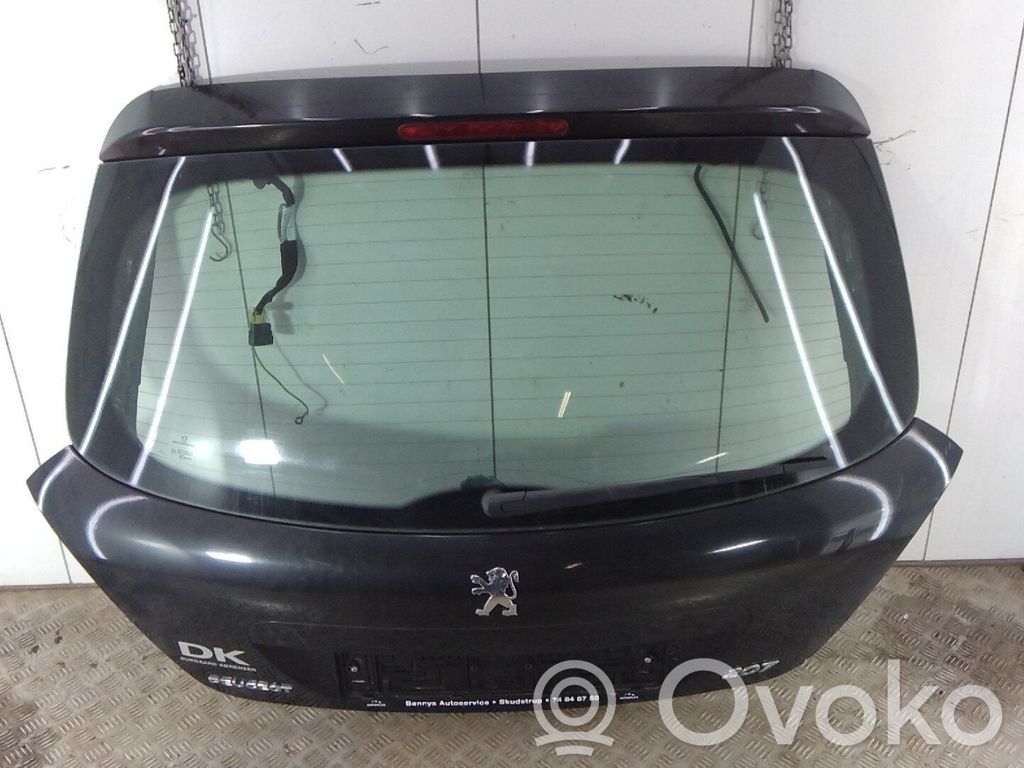 Peugeot 207 Puerta del maletero/compartimento de carga 