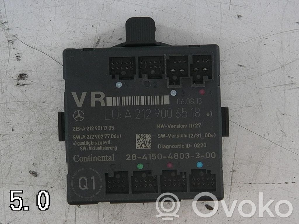 Mercedes-Benz E W212 Module confort 