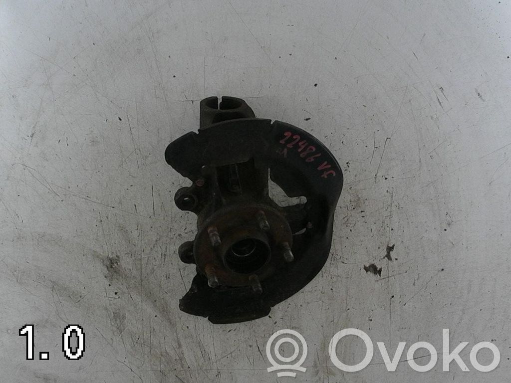 Front wheel hub spindle knuckle