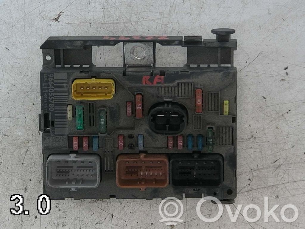 Peugeot 307 Battery relay fuse 