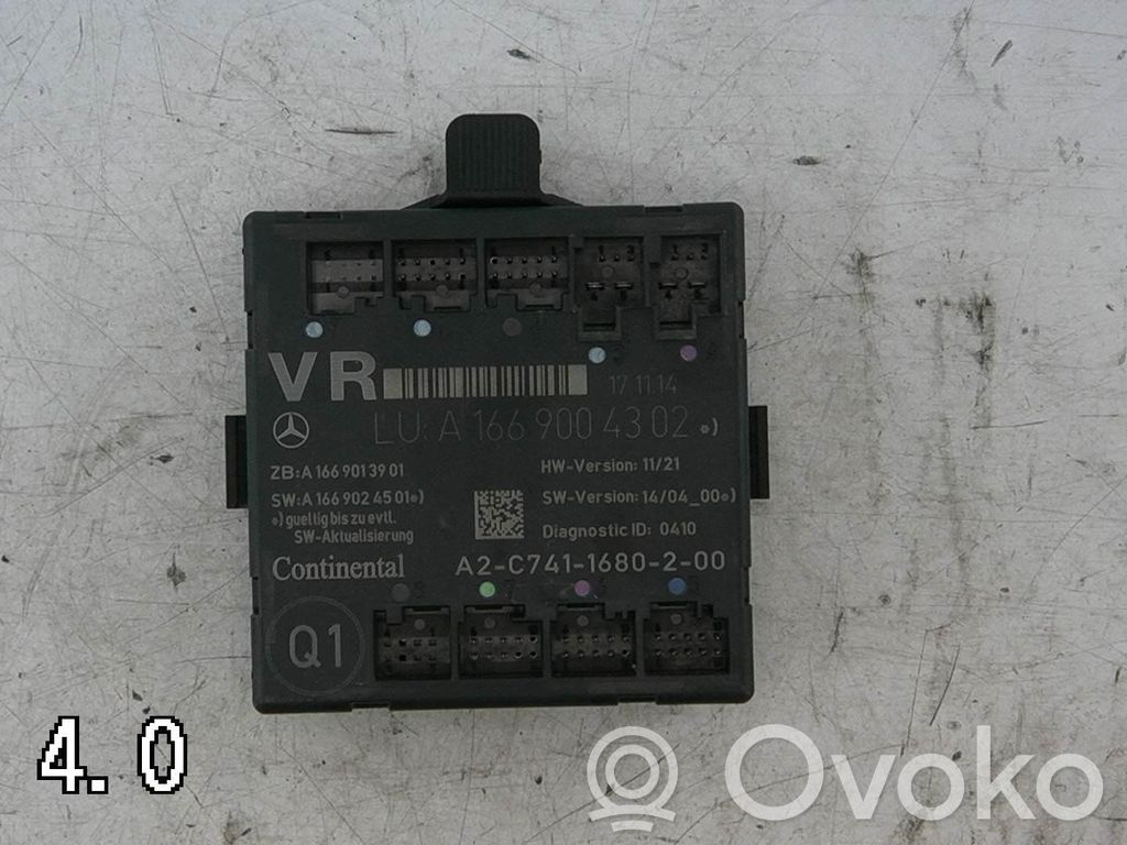 Mercedes-Benz A W176 Module confort 