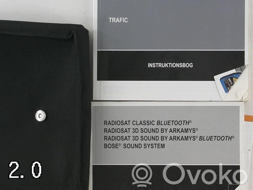 Renault Trafic II (X83) Carnet d'entretien d'une voiture
