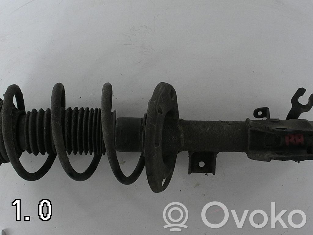 Mazda 3 III Front shock absorber with coil spring 