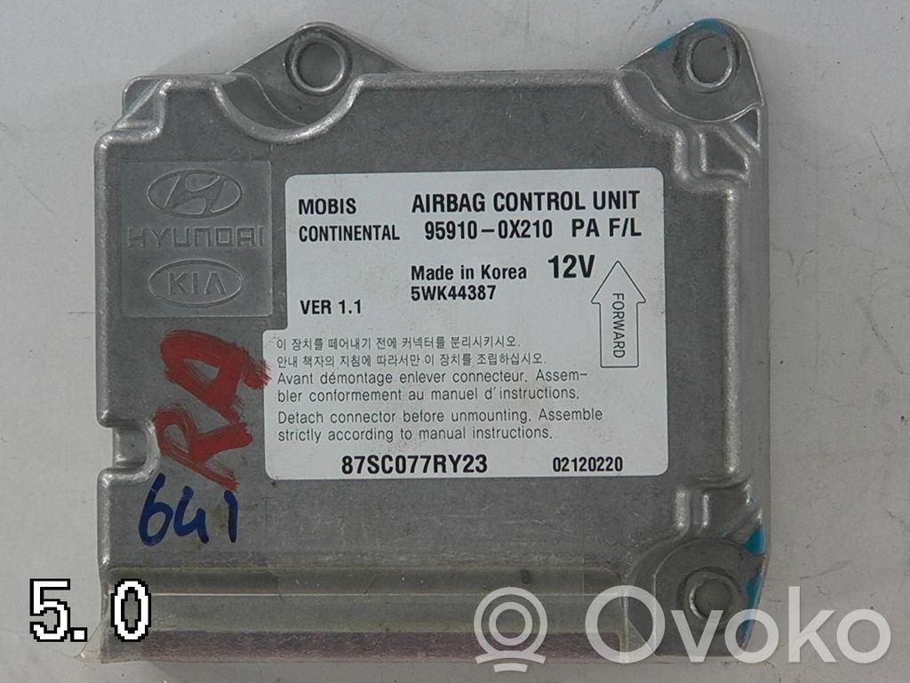 Sterownik / Moduł Airbag   959100X210
