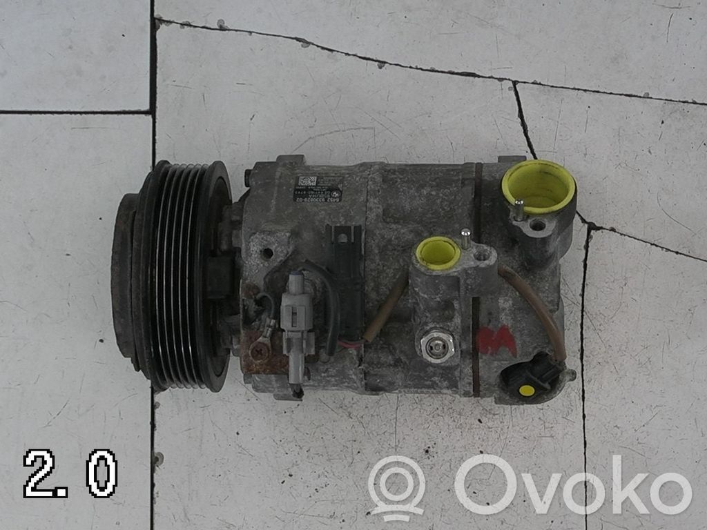 BMW 3 F30 F35 F31 Compressore aria condizionata (A/C) (pompa) 