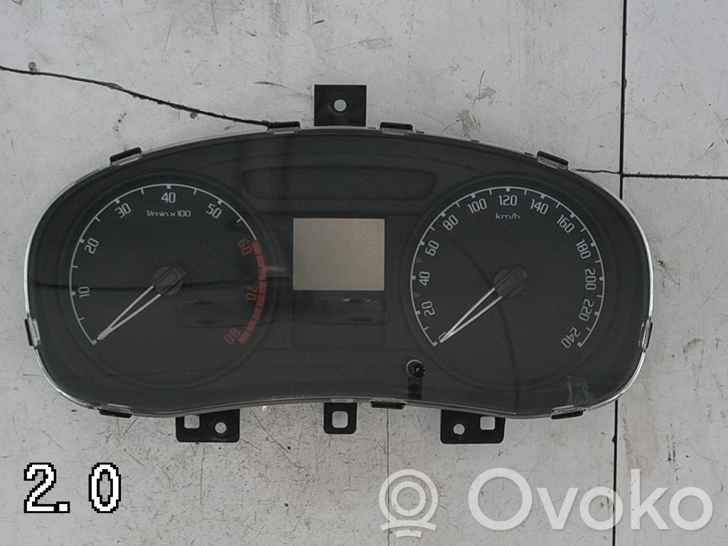 Skoda Fabia Mk2 (5J) Tachimetro (quadro strumenti) 
