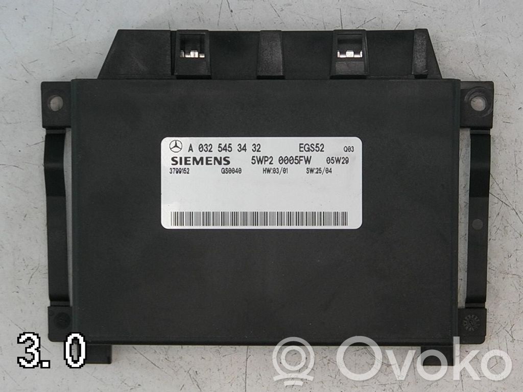 Mercedes-Benz E W211 Gearbox control unit/module 