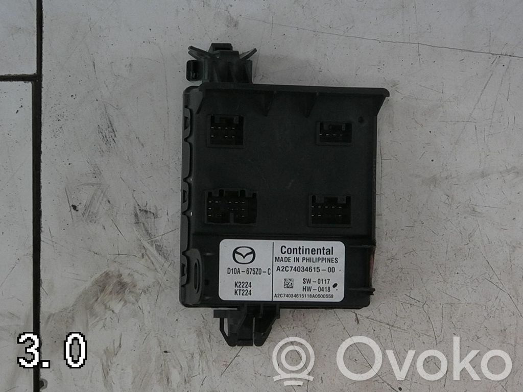 Muut ohjainlaitteet/moduulit   D10A675Z0C