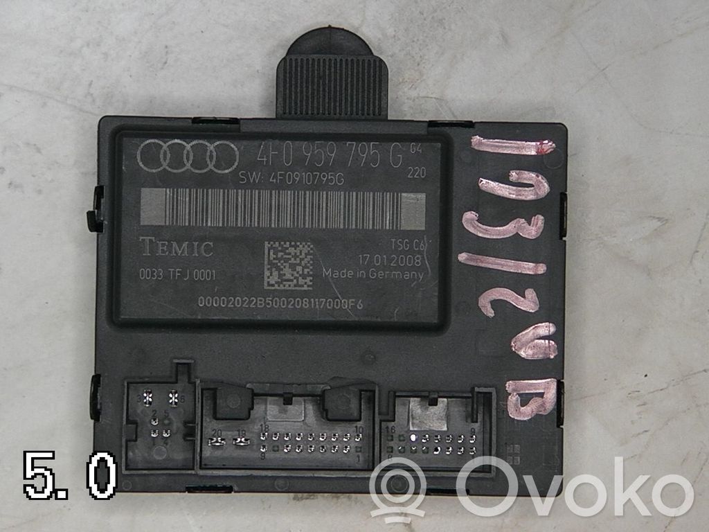 Audi A6 S6 C6 4F Comfort/convenience module 