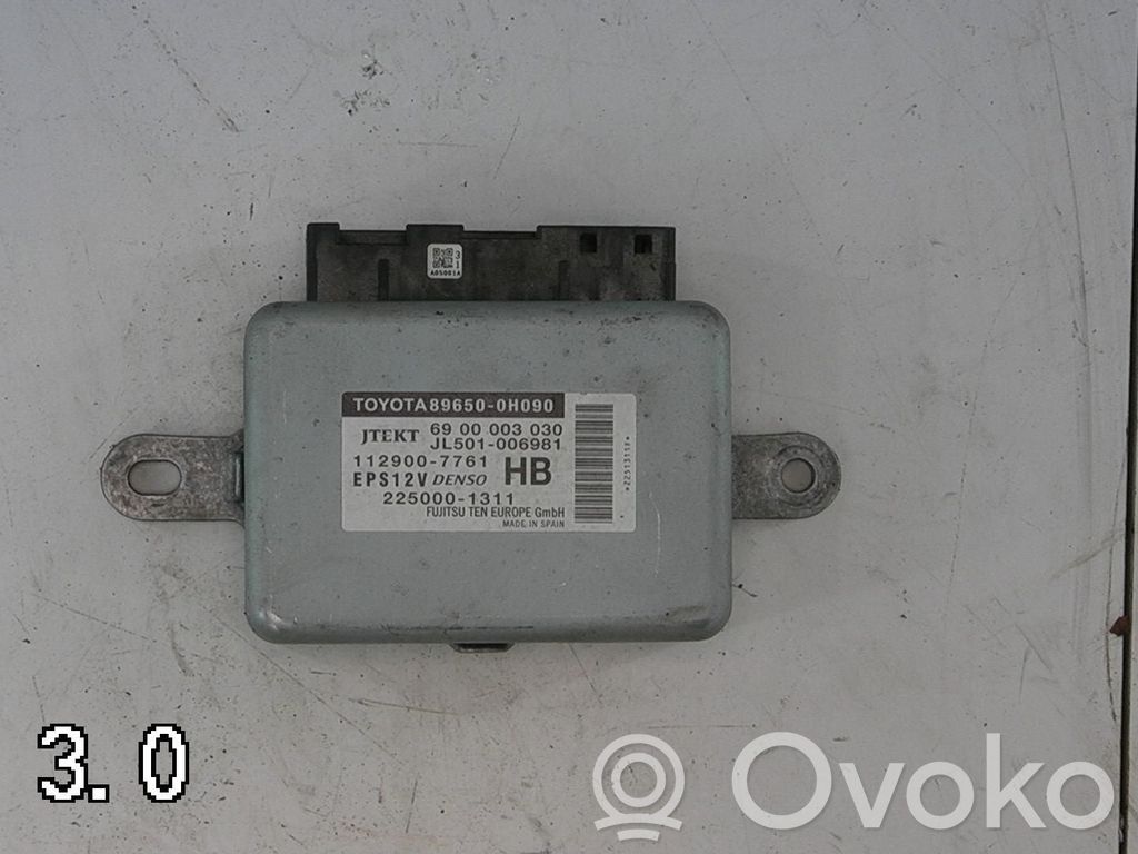 Toyota Aygo AB40 Centralina/modulo servosterzo