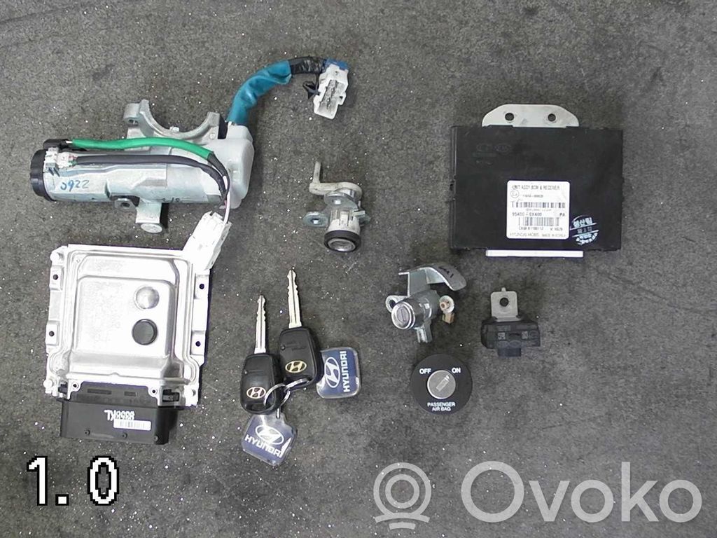 Hyundai i10 Kit barillet serrure