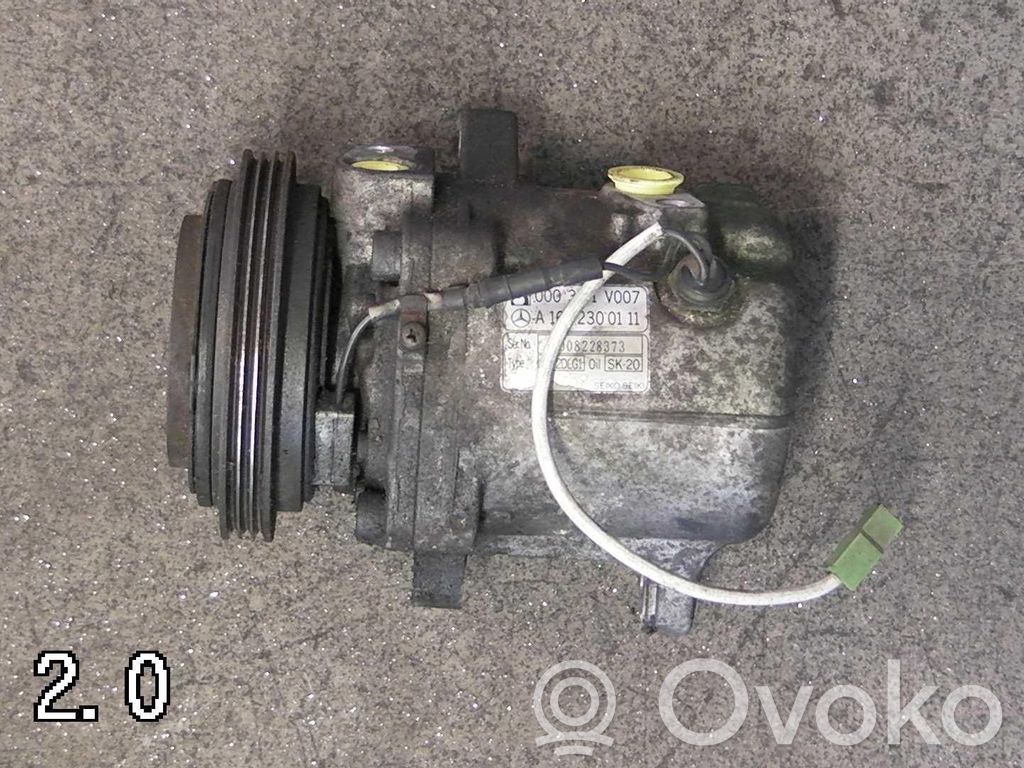 Kompresor / Sprężarka klimatyzacji A/C   510224,A1602300111,0003191V005,0003191V006,0003191V007,0003191V008,0003191V009,0003191V010,003191V005,003191V006,003191V007,A1602300011,A1602300111,SS10M3,SS72DLG1