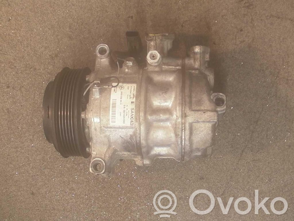 Mercedes-Benz C W205 Kompresor / Sprężarka klimatyzacji A/C 
