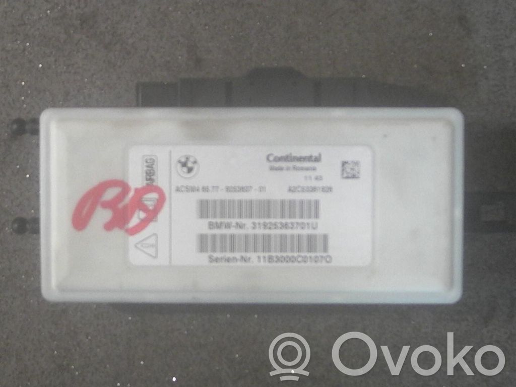 Sterownik / Moduł Airbag   319225363701,319225363701,65779253637,65779461916