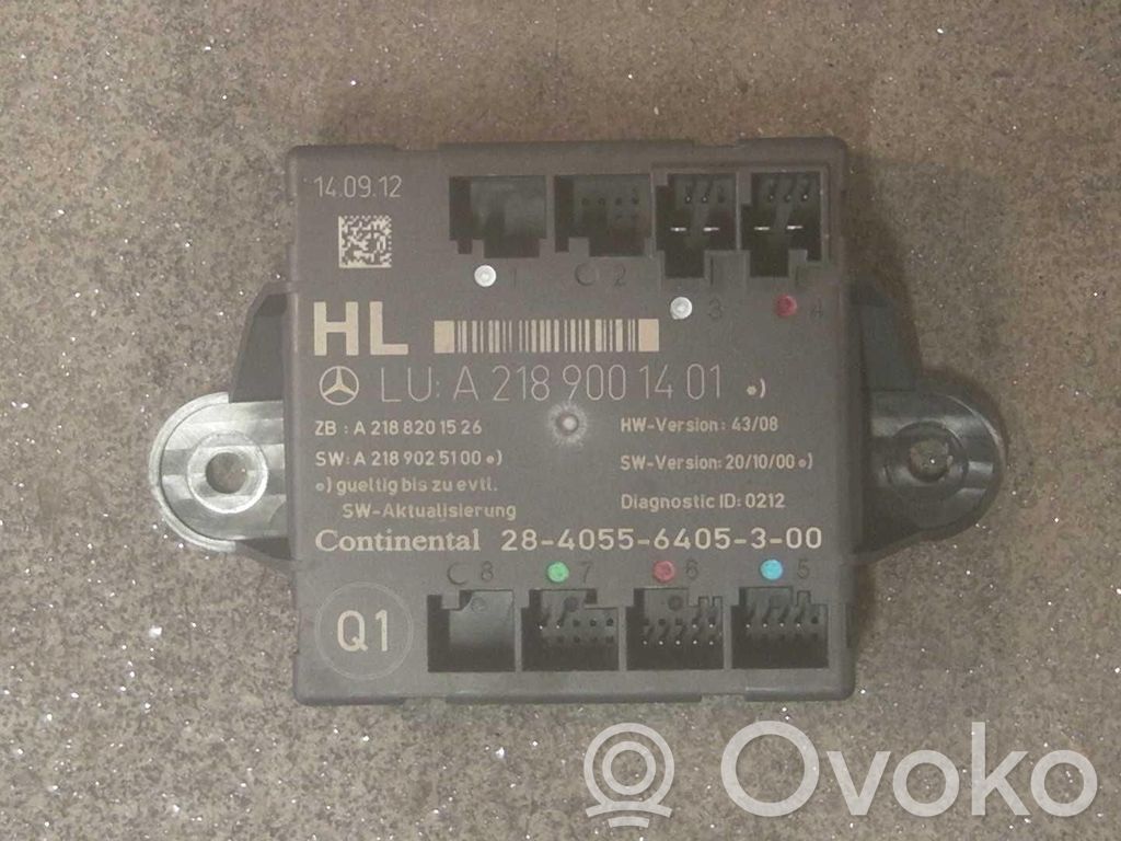 Module confort   A2189001401