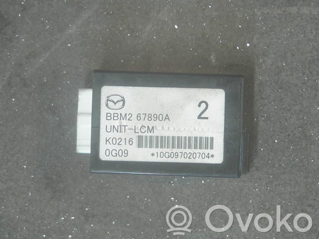 Mazda 3 II Other control units/modules 