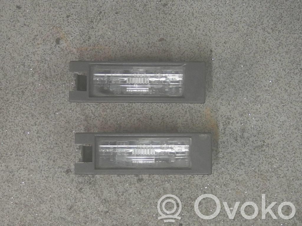 Opel Corsa D Number plate light 