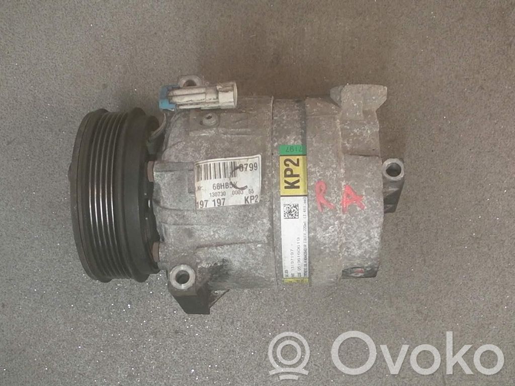 Air conditioning (A/C) compressor (pump)