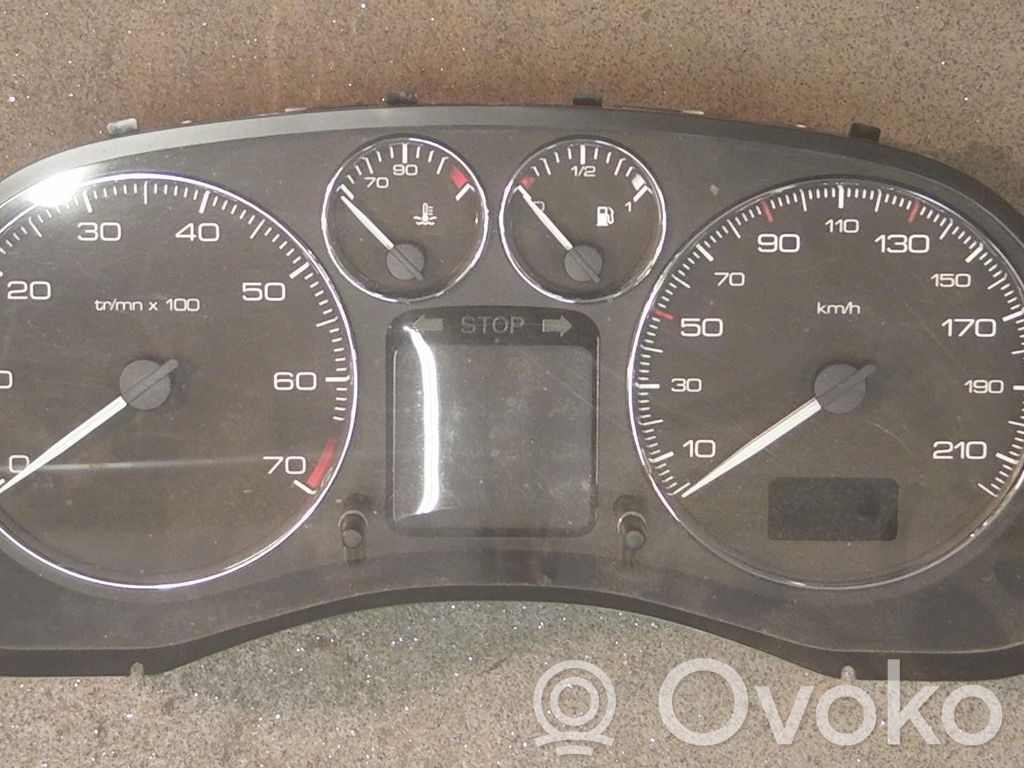 Peugeot 307 Vitezometru (grup de instrumente) 