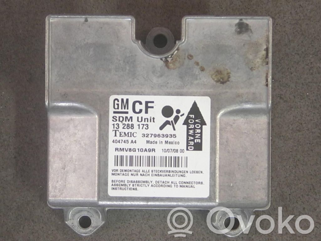 Opel Zafira B Airbagsteuergerät 
