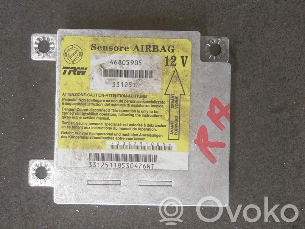 Fiat Punto (188) Sterownik / Moduł Airbag 