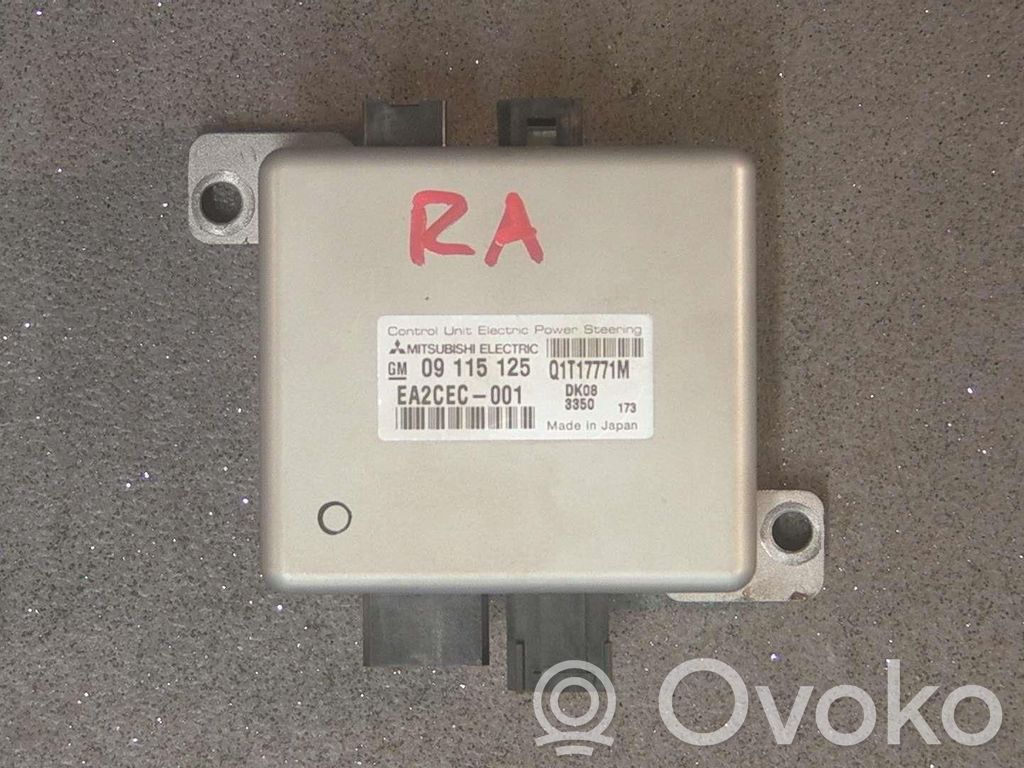 Power steering control unit/module   09115125