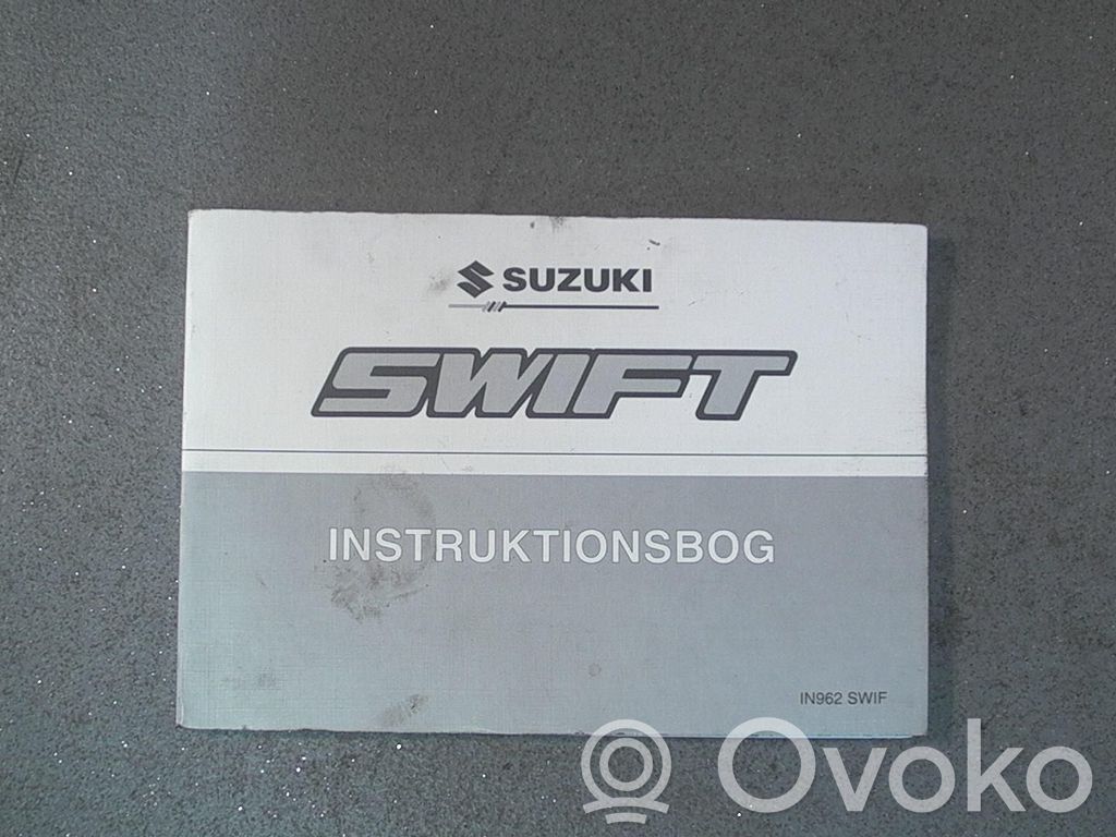 Suzuki Swift Cultus Serviso knygelė 