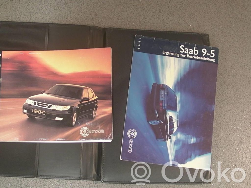 Saab 9-5 Serviso knygelė 