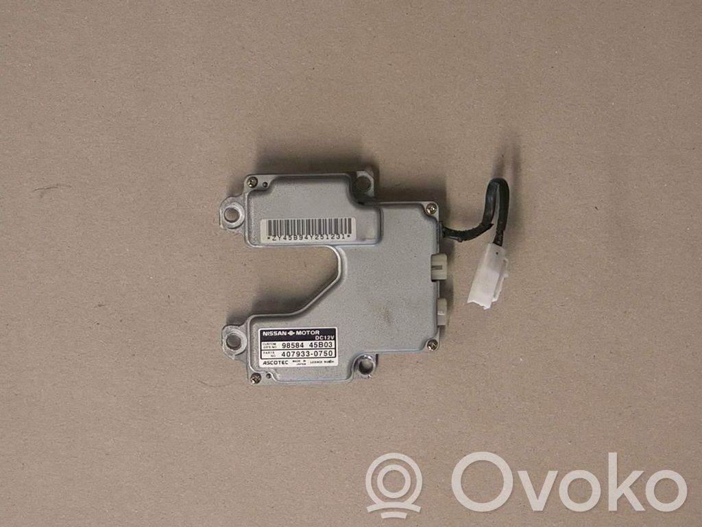 Nissan Micra Unidad de control/módulo del Airbag 