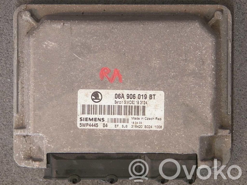 Unidad de control/módulo del motor