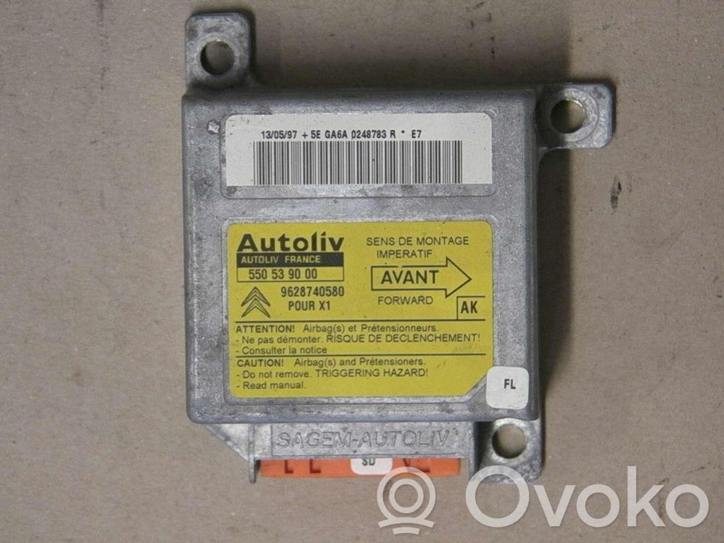 Citroen Xantia Sterownik / Moduł Airbag 