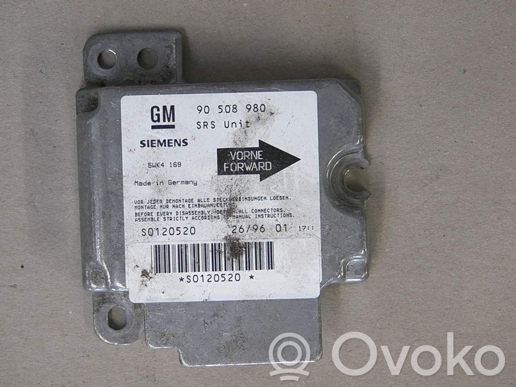 Opel Vectra B Centralina/modulo airbag 