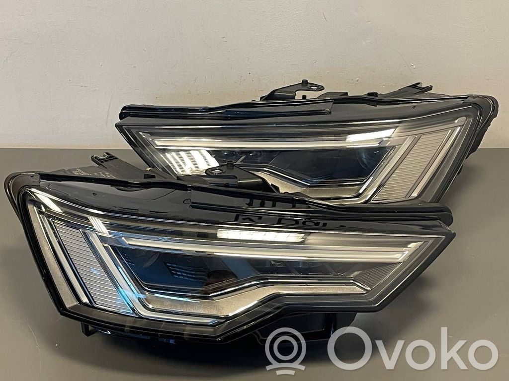 Audi A6 S6 C8 4K Scheinwerfer Satz Set 