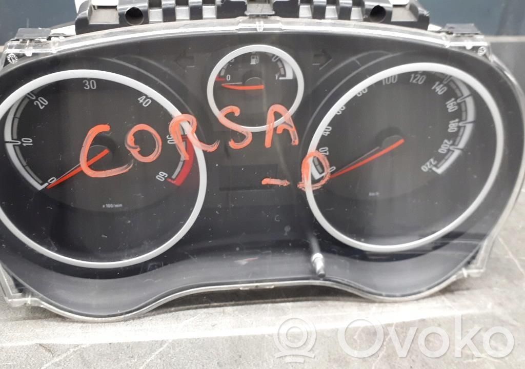 Opel Corsa D Vitezometru (grup de instrumente) 