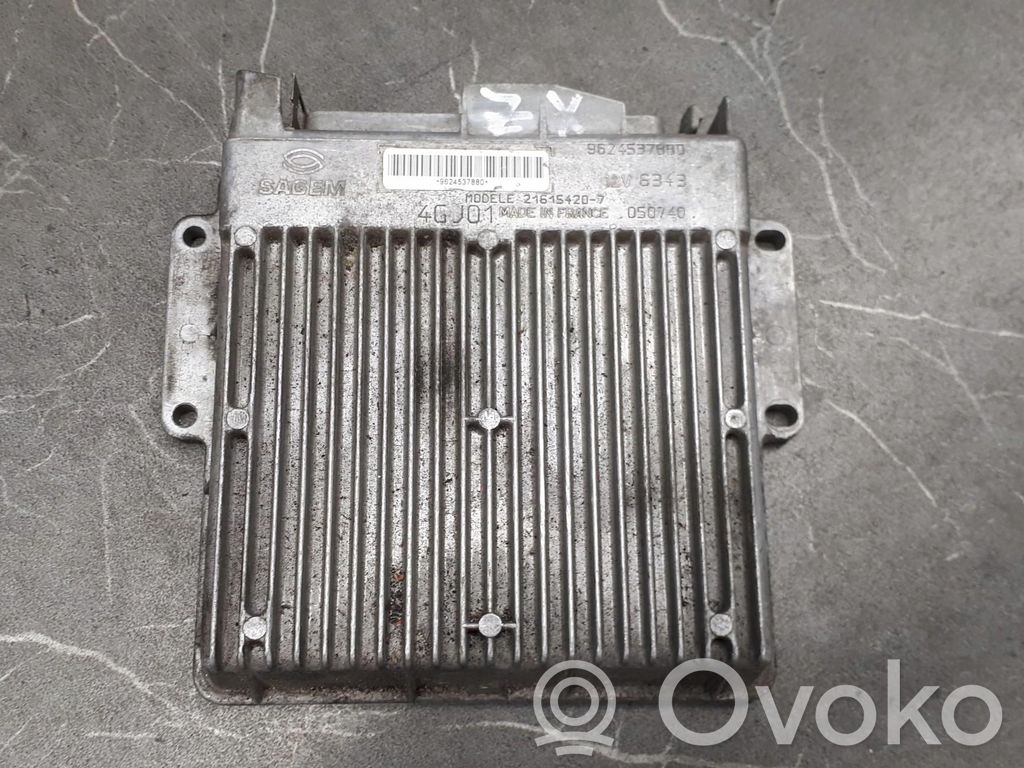 Engine control unit/module ECU   9624537880