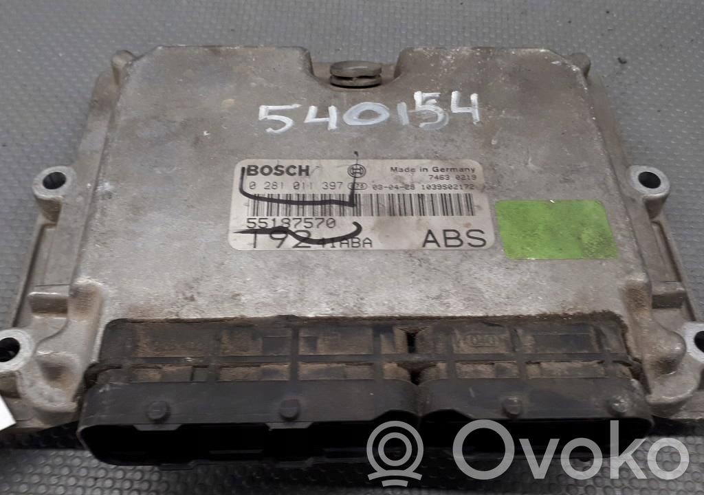 Engine control unit/module ECU   0281011397