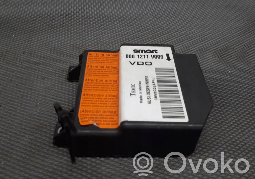 Smart ForTwo I MC01 Airbag control unit/module 