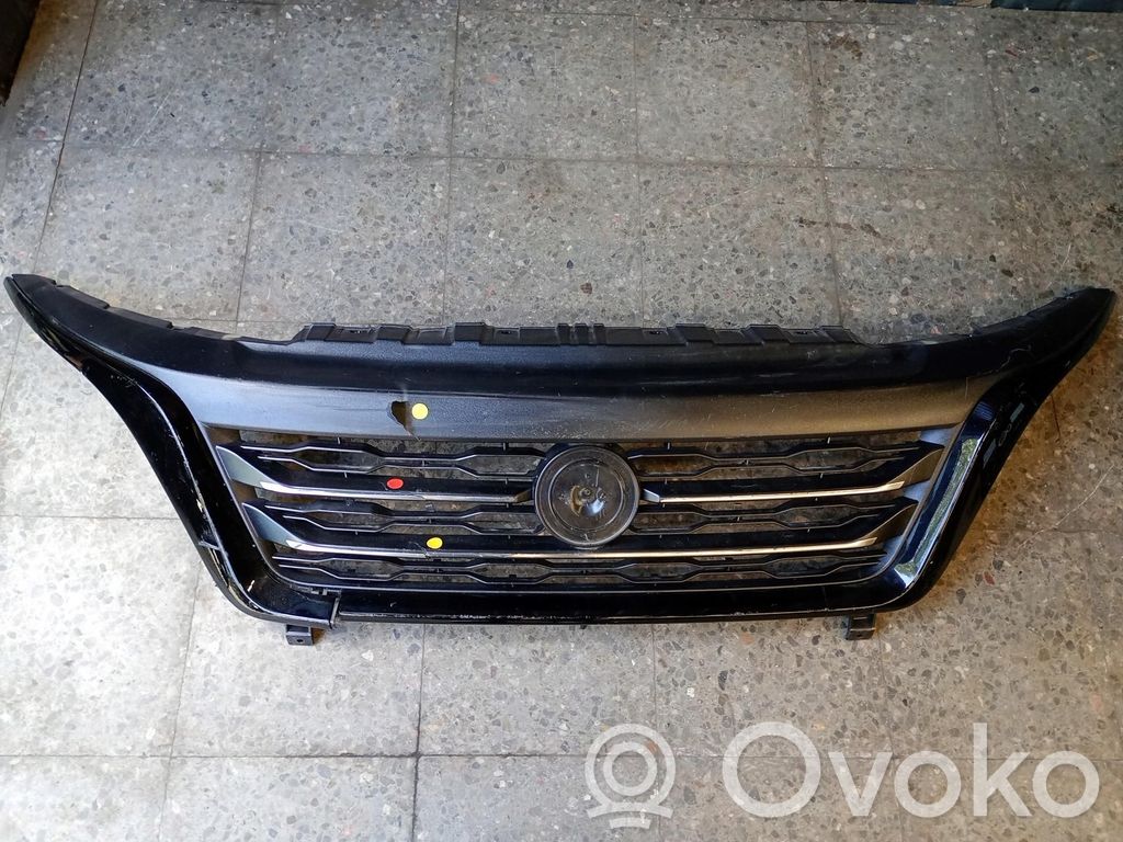 Fiat Ducato Etupuskurin ylempi jäähdytinsäleikkö 