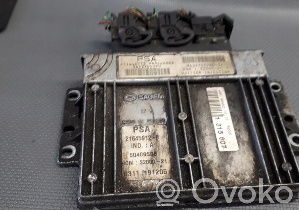 Peugeot 106 Galios (ECU) modulis 