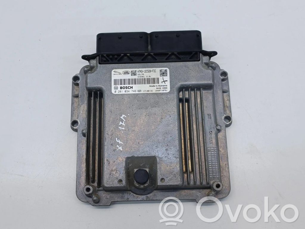 Engine control unit/module   H7A312C520FDC,1039T18751,0281034746