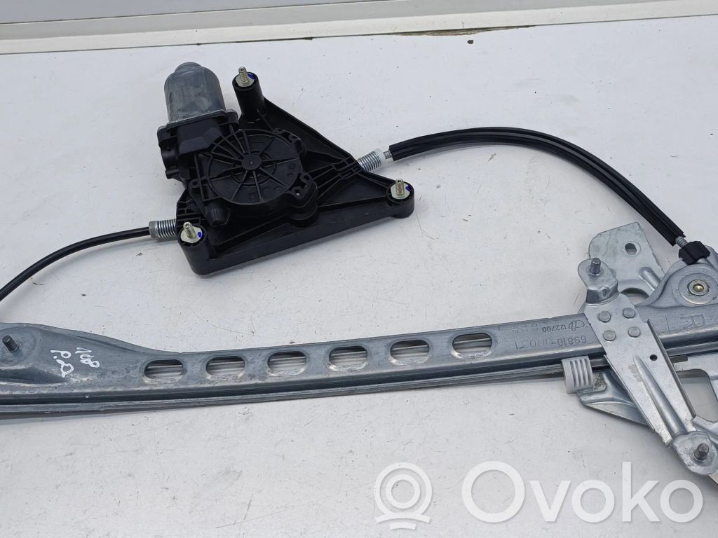 Peugeot 108 Front door window regulator with motor 