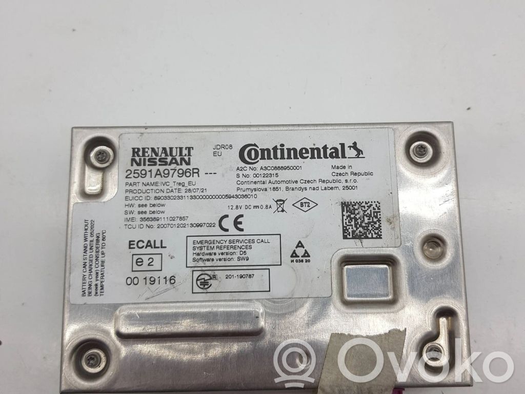 Renault Arkana Other control units/modules 