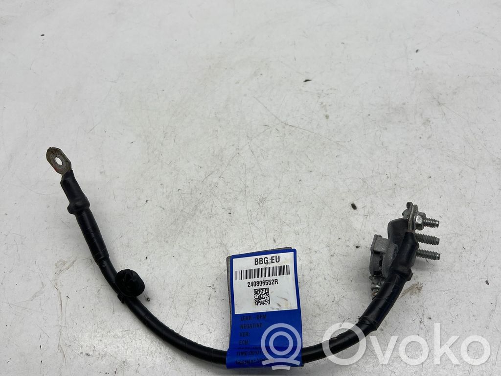 Dacia Spring Cablu cu bornă negativă (baterie) 