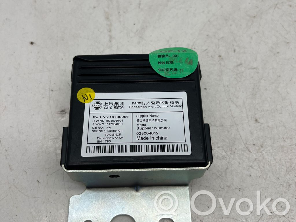 MG ZS Other control units/modules 