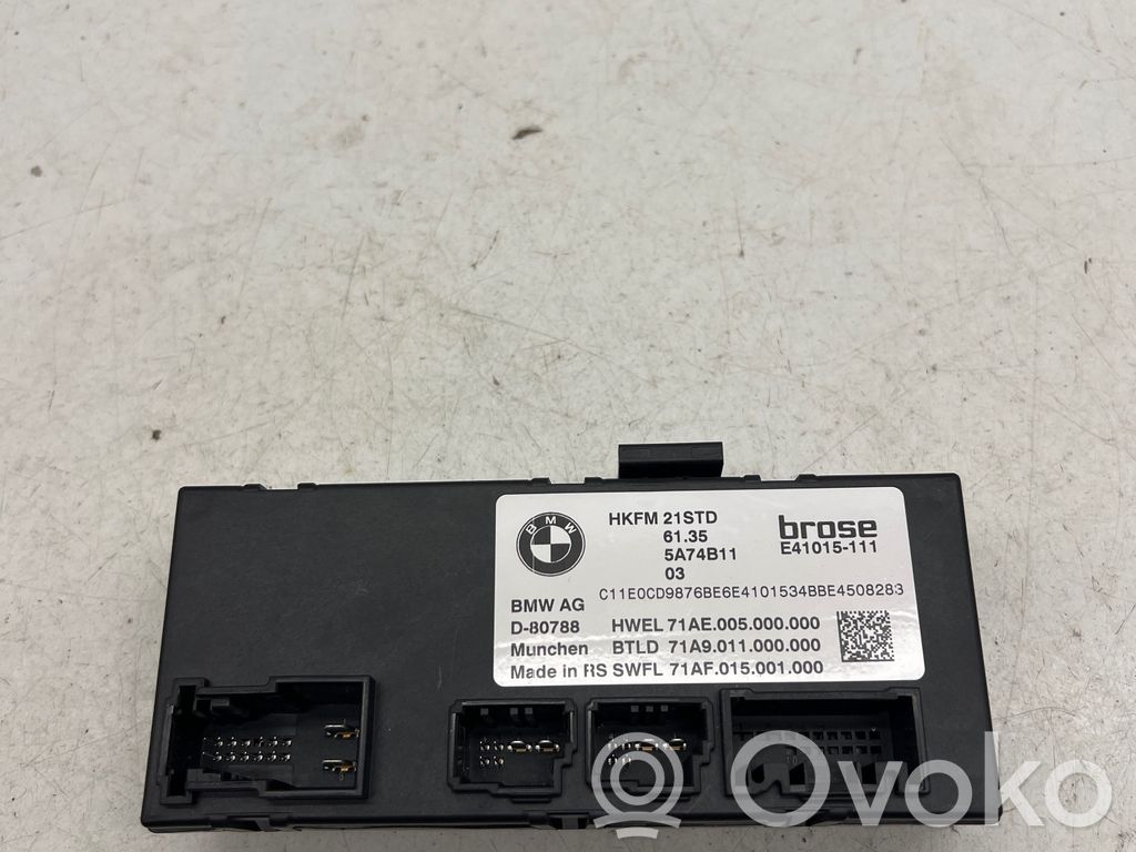 Tailgate/trunk control unit/module   E41015111,5A74B11,71A9011000000,C11E0CDC876B