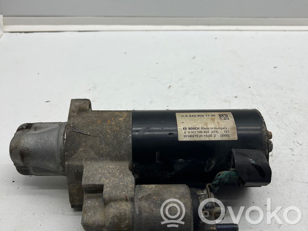 Mercedes-Benz E W212 Starter motor 