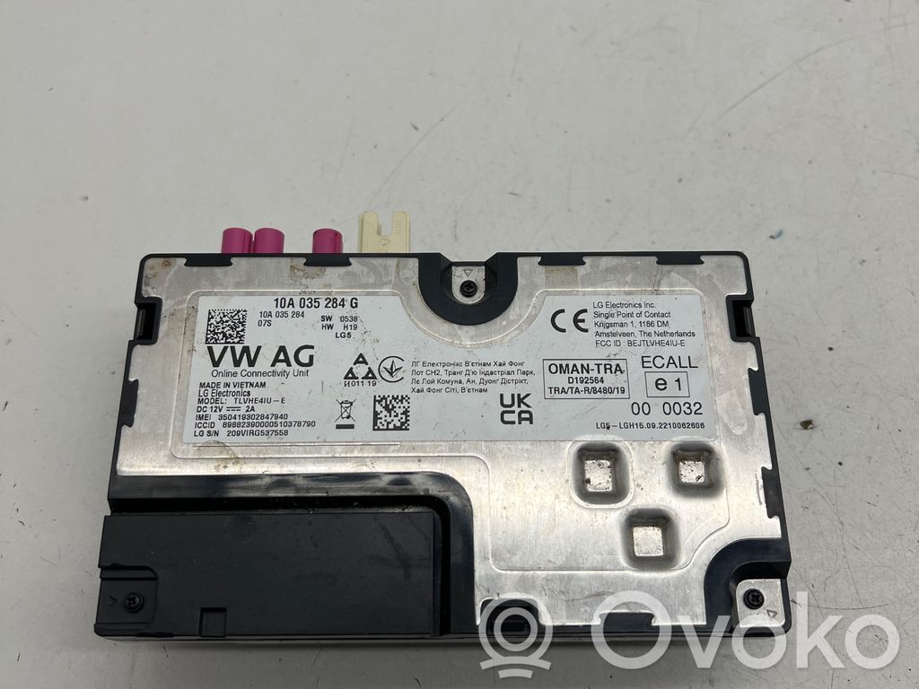 Audi Q4 Sportback e-tron Bluetooth control unit module 